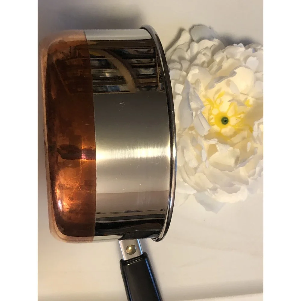 Revere Ware Copper Bottom 1 Quart Sauce Pan No Lid